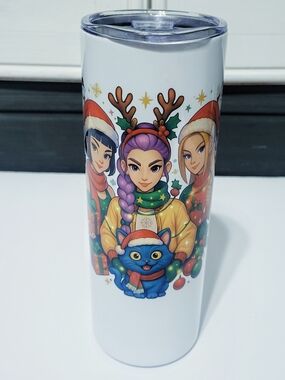 HUNTRIX Holiday Character Travel Tumbler -